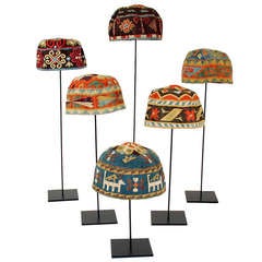 Collection de chapeaux caucasiens