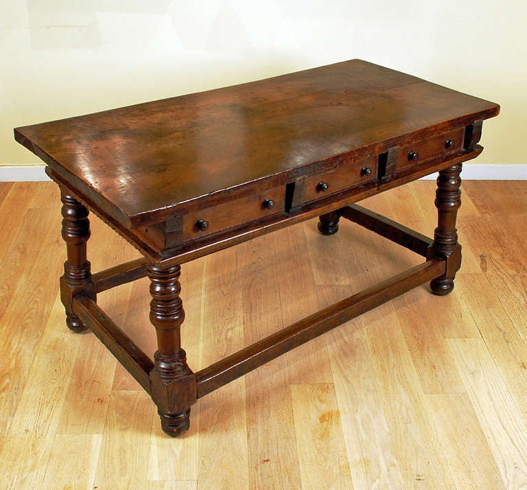 A Superb 18th Century Spanish Baroque Center Table For Sale 2