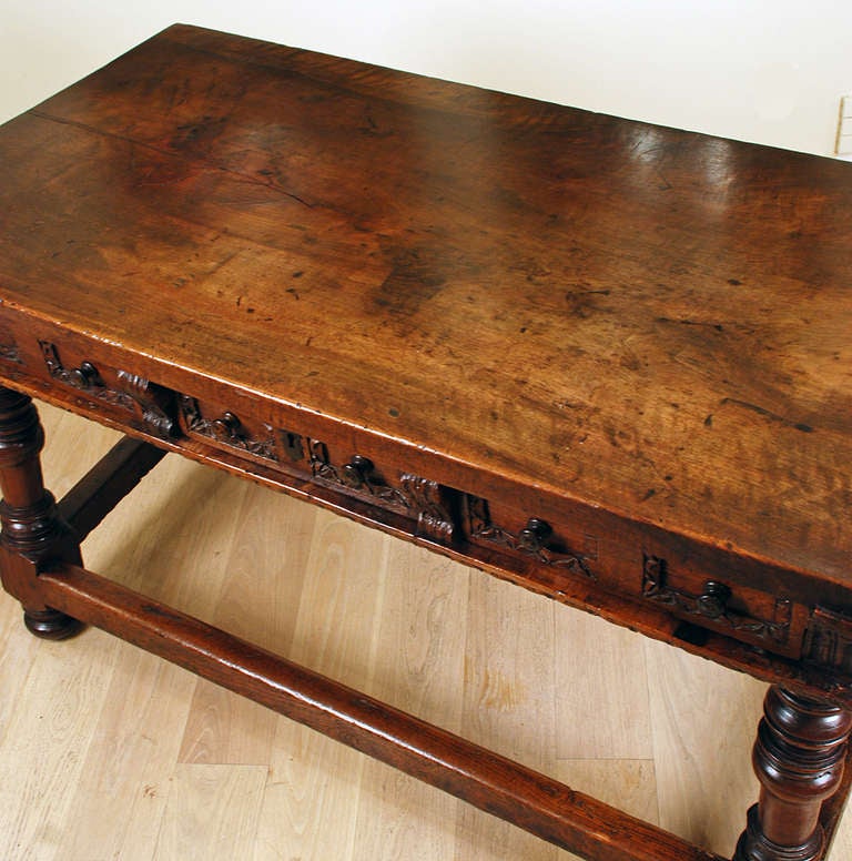 A Superb 18th Century Spanish Baroque Center Table For Sale 3