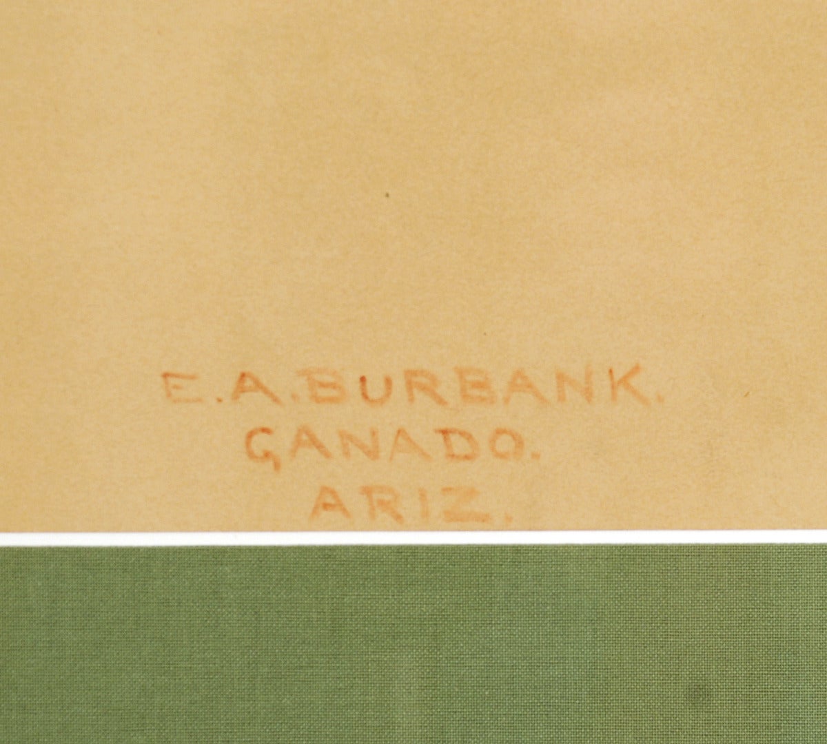 Early 20th Century Rare Original E.A. Burbank American Indian Sketch, Navajo, 1907 For Sale