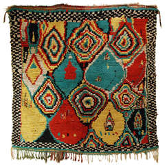 A Great Vintage Berber Azilal from Morocco