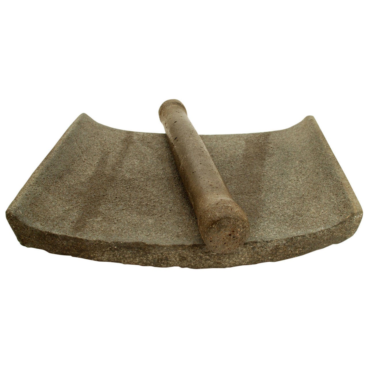 Rare 18th Century Mexican Metate y Mano For Sale