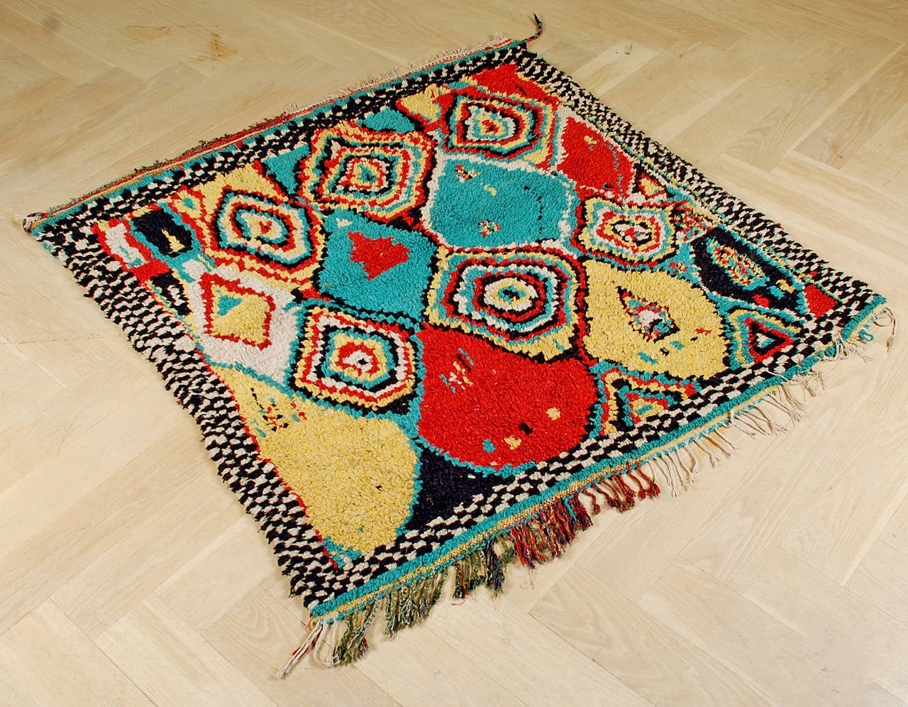 A Great Vintage Berber Azilal from Morocco For Sale 1