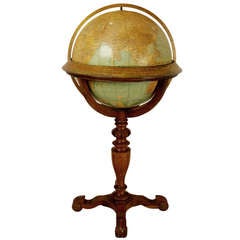 A Good Vintage Terrestrial Globe