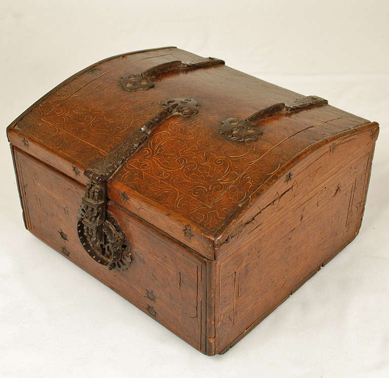 A Superb 17th Century Spanish Colonial Escritorio