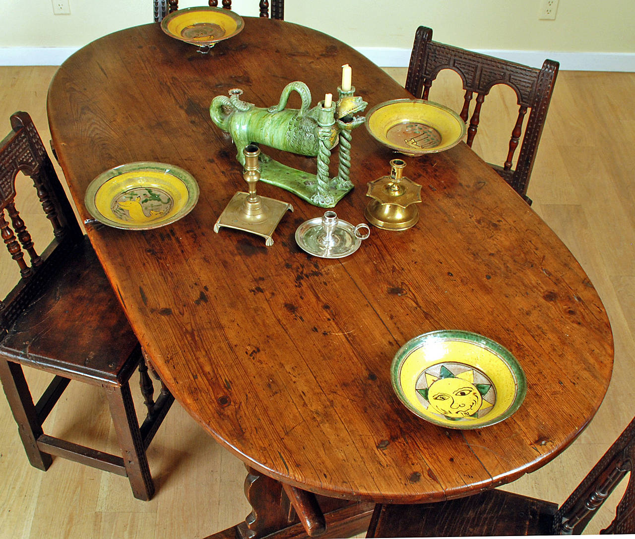 Rare 18th Century Alpine Baroque Period Center Table For Sale 2