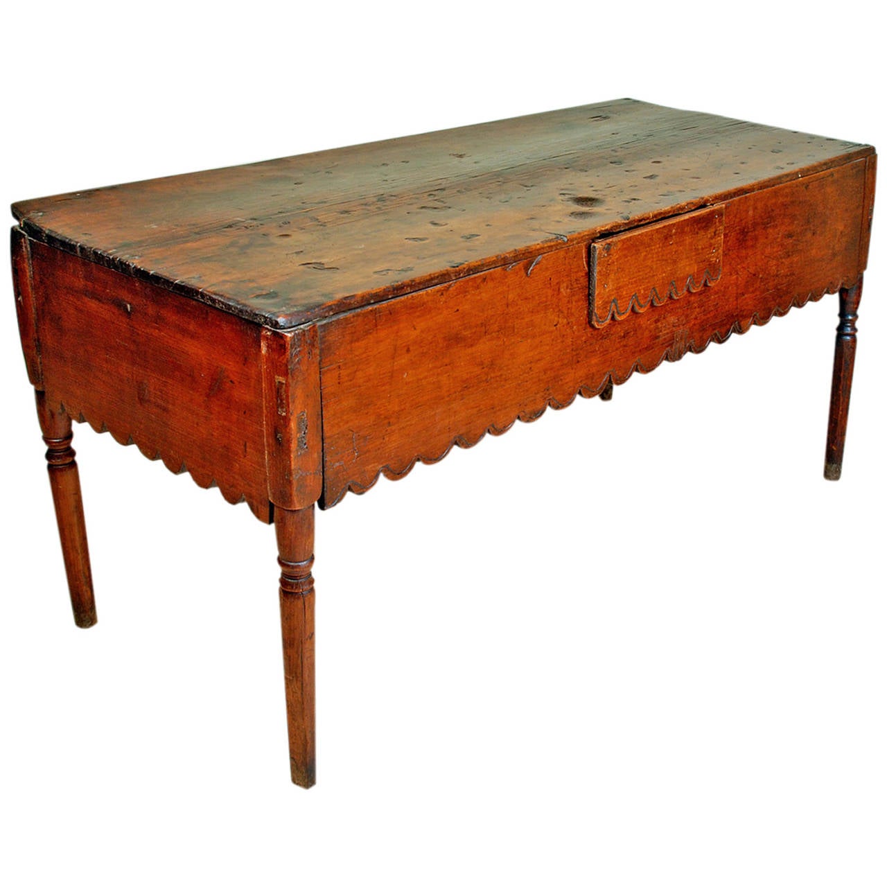 18th Century Mexican Red Cedar Vestment Table For Sale