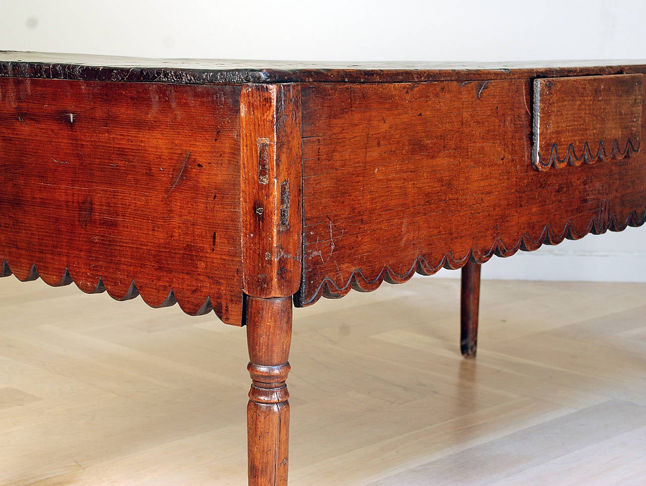 18th Century Mexican Red Cedar Vestment Table For Sale 4