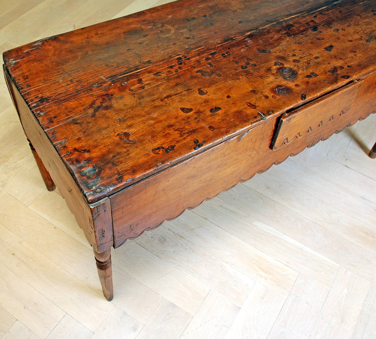 18th Century Mexican Red Cedar Vestment Table For Sale 2