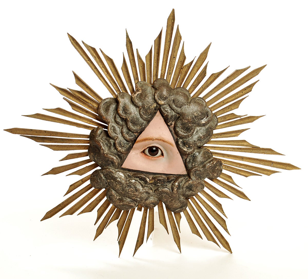 "Ojo De Dios" Hand-Carved Plaque