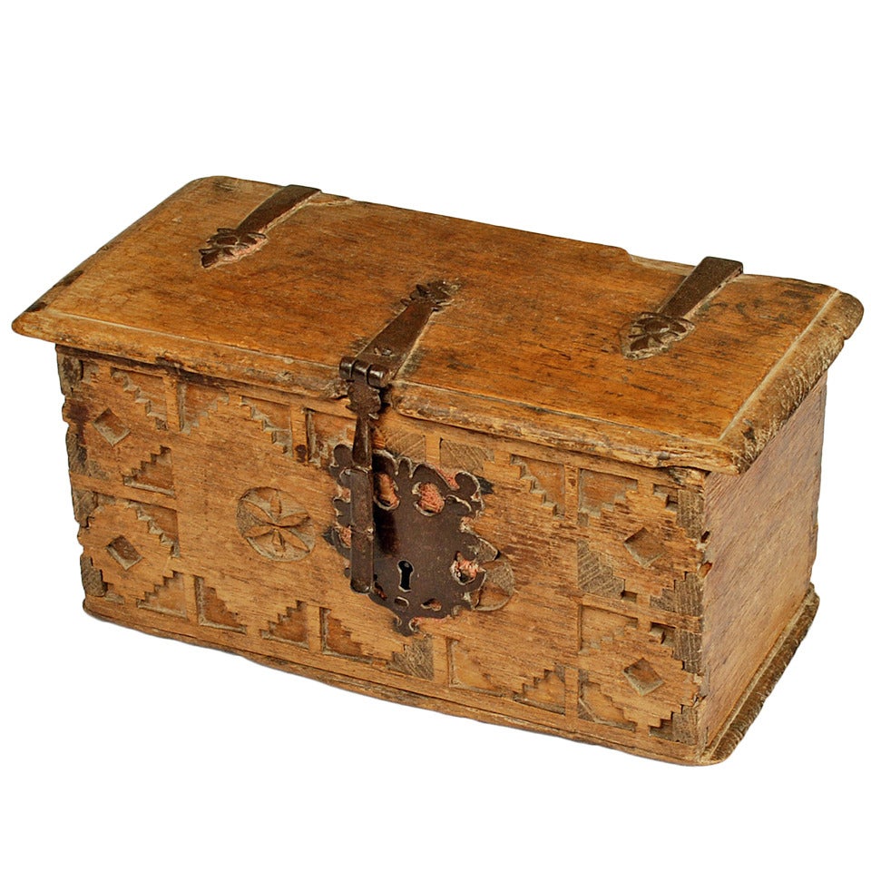 A Fine and Rare 18th Century Spanish Colonial Box