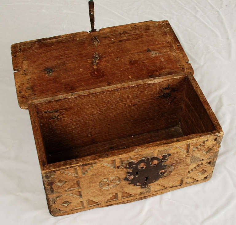 18th Century and Earlier A Fine and Rare 18th Century Spanish Colonial Box