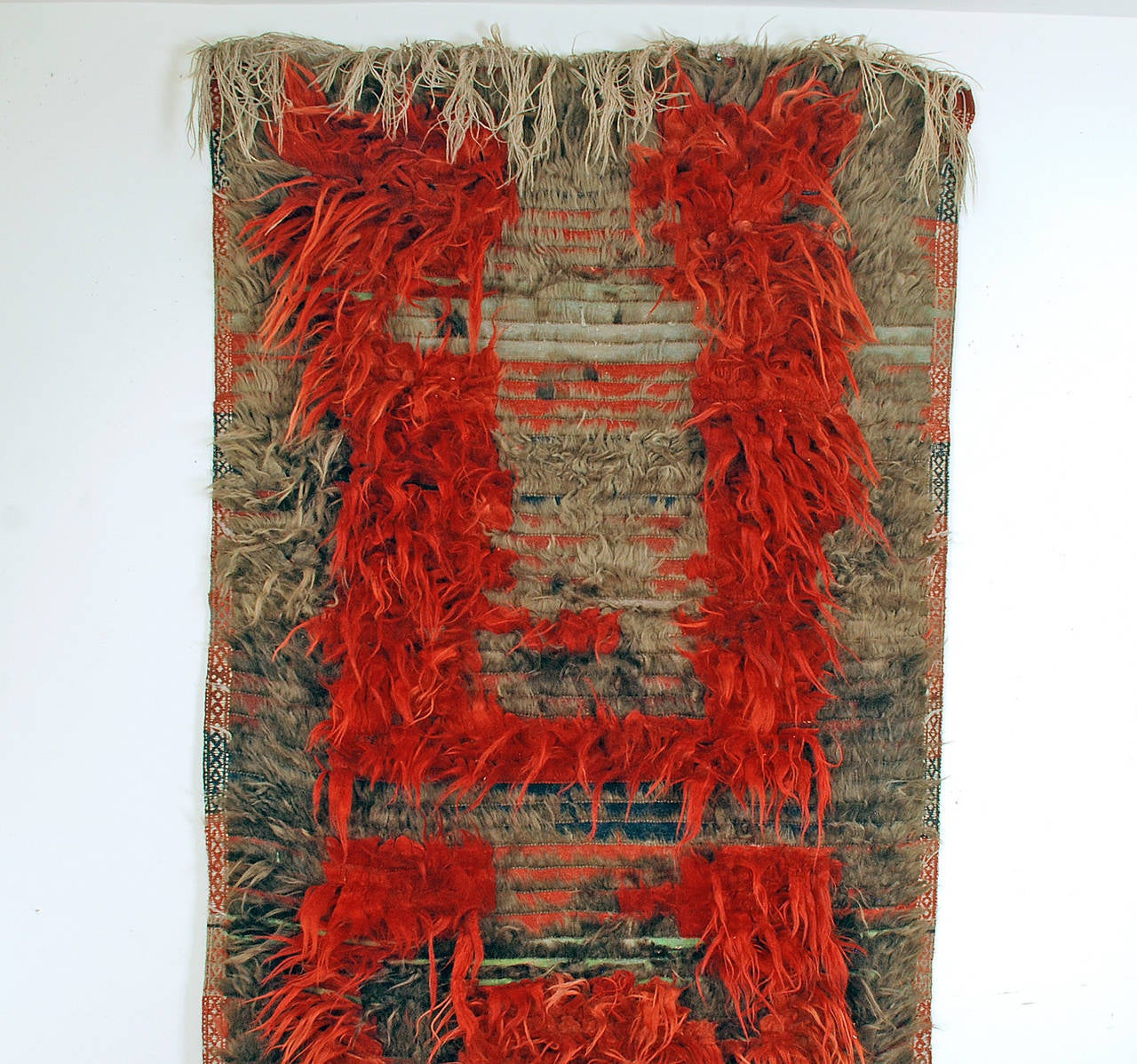 Antique Turkish Angora Wool Tulu, circa 1900 For Sale 3