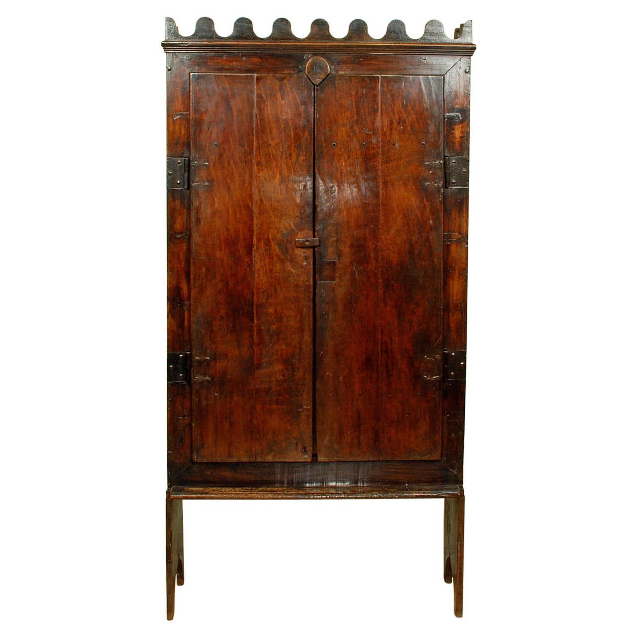 Late 18th Century Colonial Jacaranda Wood Trastero from Brazil For Sale