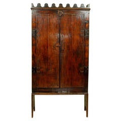 Antique Late 18th Century Colonial Jacaranda Wood Trastero from Brazil