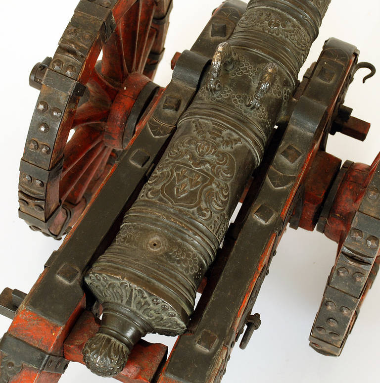Superb 18th Century German-Made Signal Cannon 2