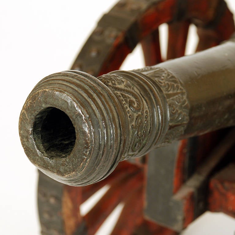 18th Century and Earlier Superb 18th Century German-Made Signal Cannon