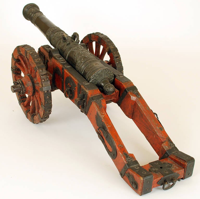 Superb 18th Century German-Made Signal Cannon 1