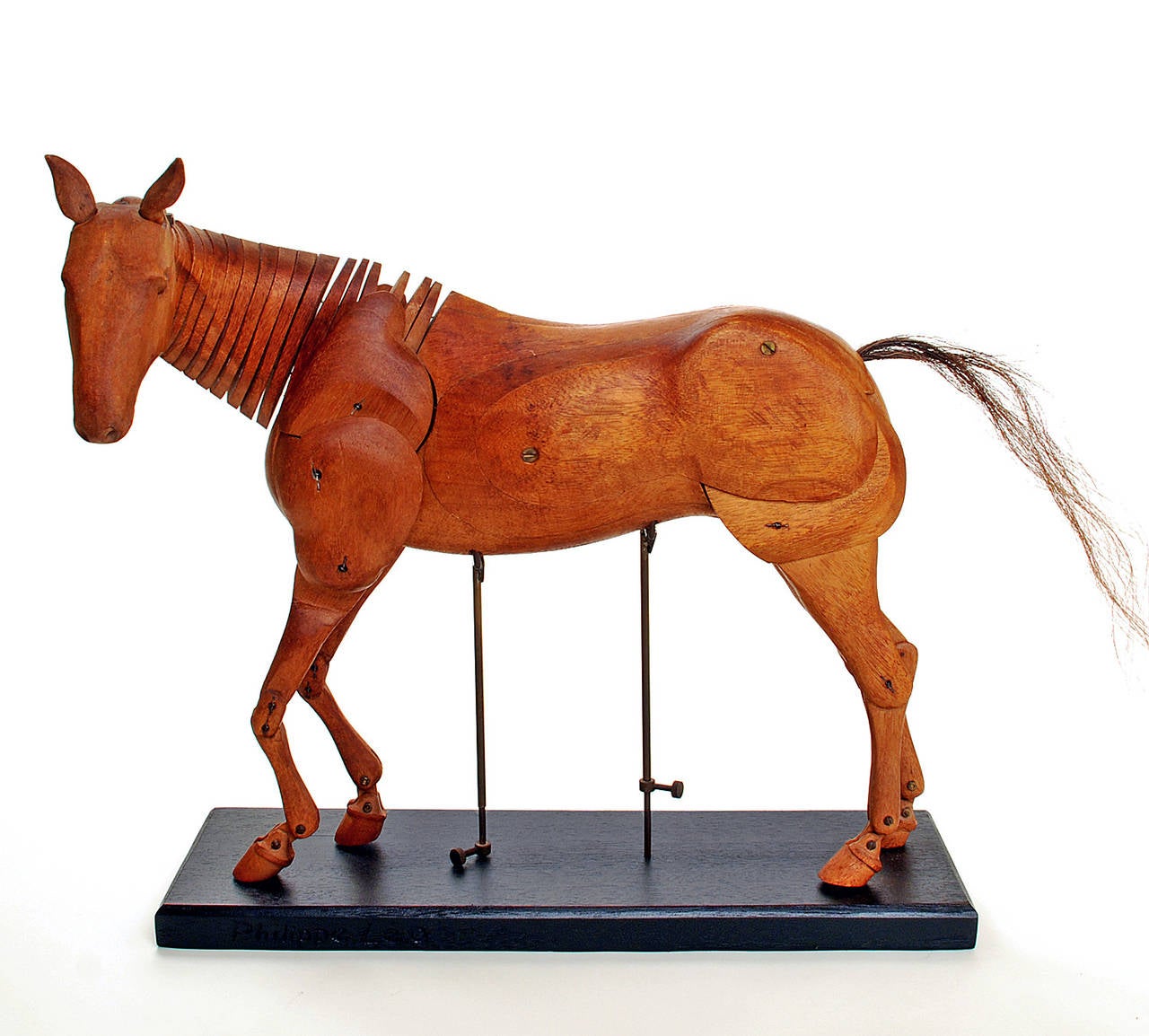 Fully Articulated Artist's Model of a Horse, Signed 3