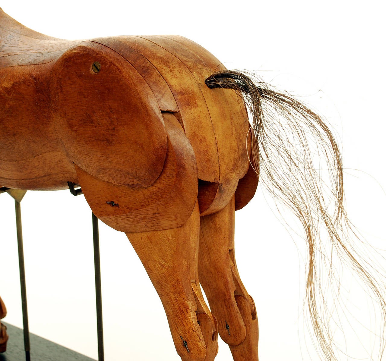 Fully Articulated Artist's Model of a Horse, Signed 2