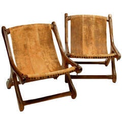 Original Mexican Don Shoemaker Sling Sloucher Chairs