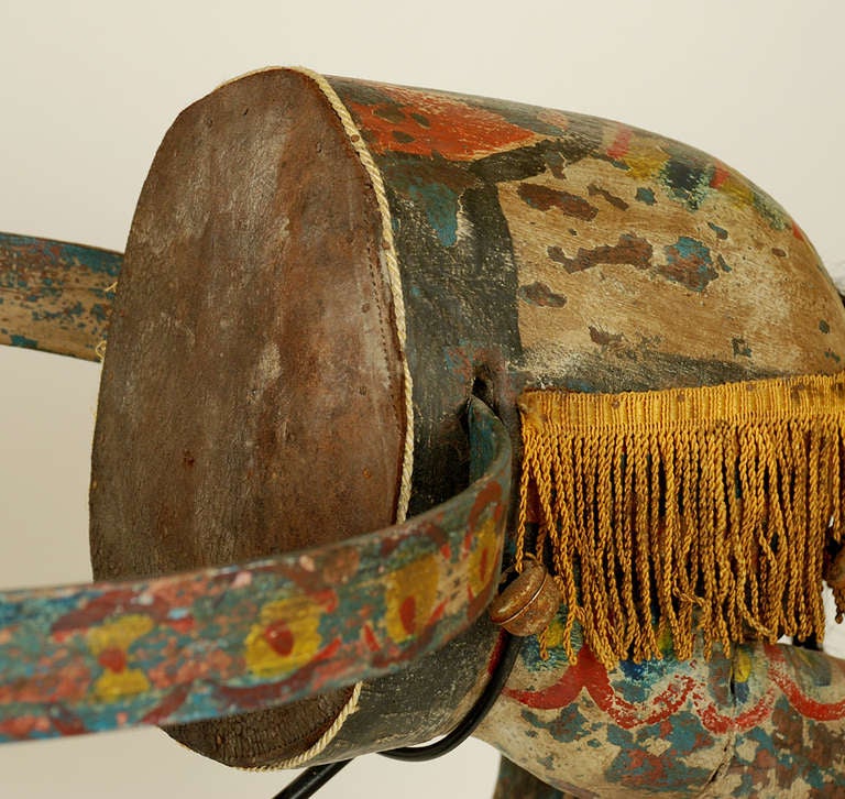 A Rare Early 20th Century Mexican Body Mask 3