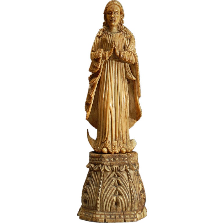 A Rare 18th Century Indo-Portuguese Madonna