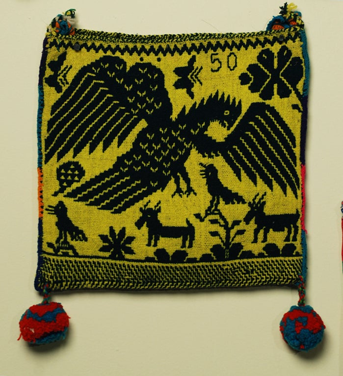 Mid-20th Century Vintage Mexican Huichol Indian Bag Collection