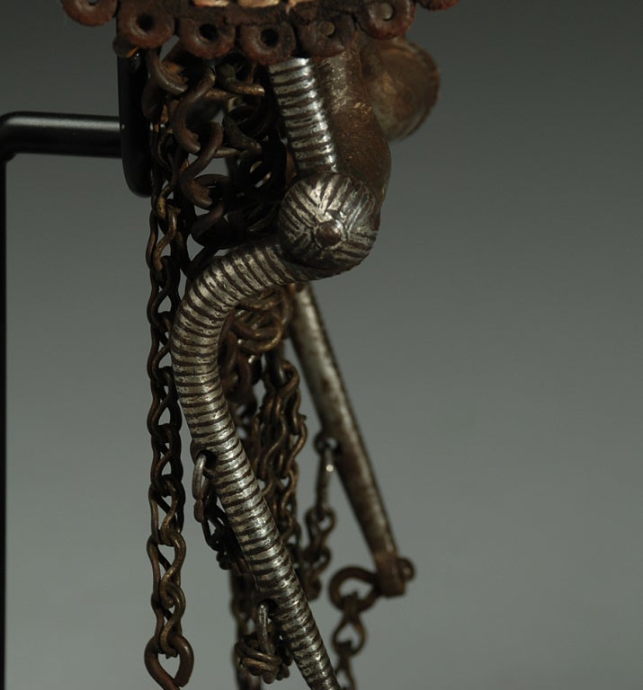 Rare Antique Mexican Horse Bridle with Silver Conchos 2