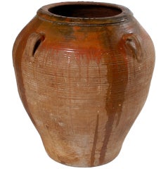 Large 19th Century Spanish Olla