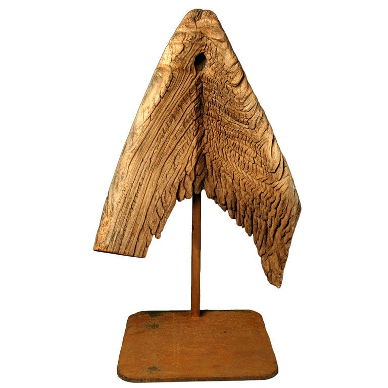 Rare Mexican Afro-Mestizo Canoe Prow