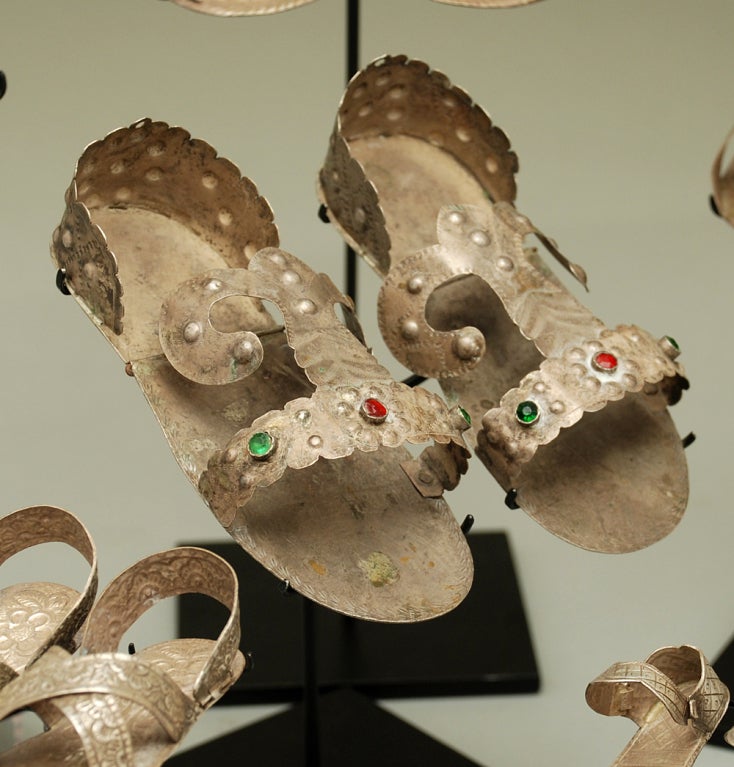 huarache nm kids silver