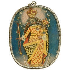 A Gorgeous 19th Century Spanish Colonial Reliquary
