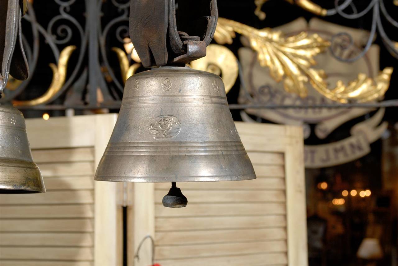 19th Century Swiss Brass Glocken Cowbell