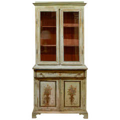 Italian Paint Decorated Secretaire