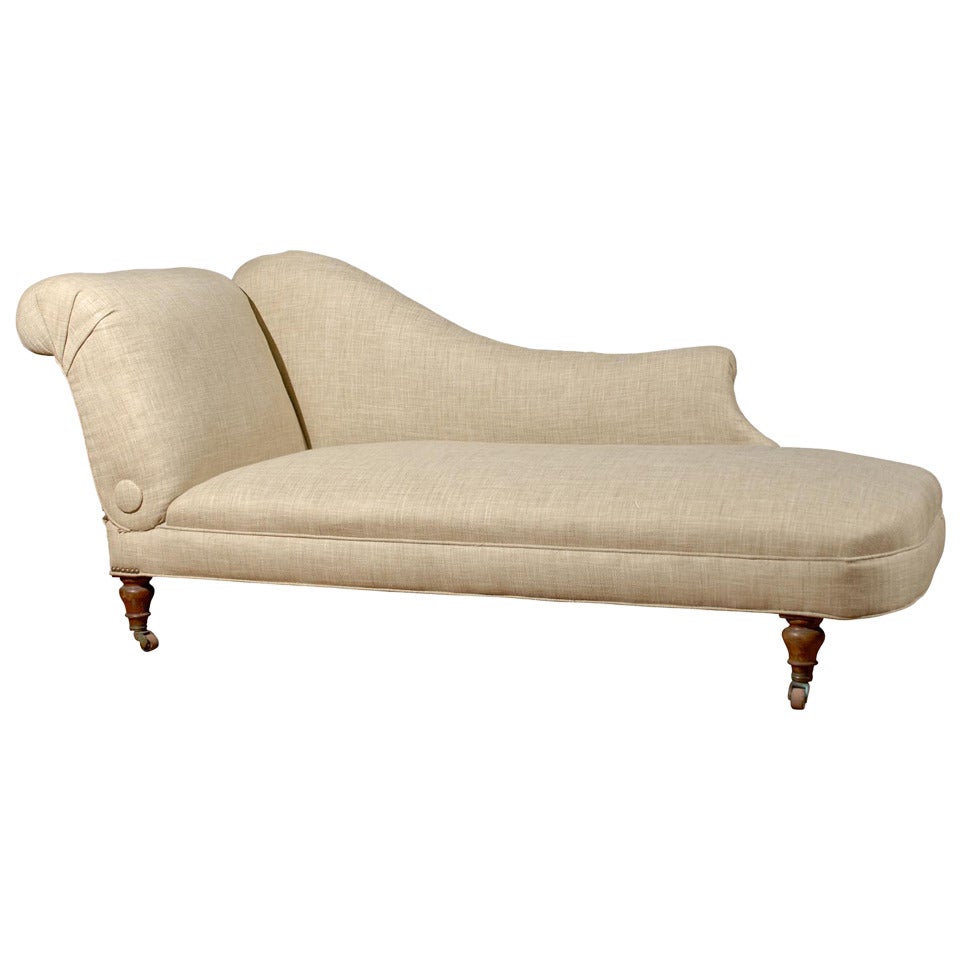French Ratchet Chaise Lounge