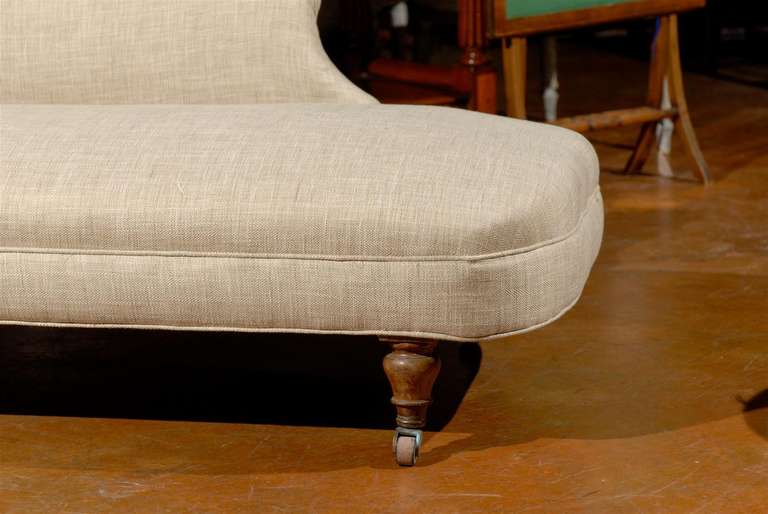 19th Century French Ratchet Chaise Lounge