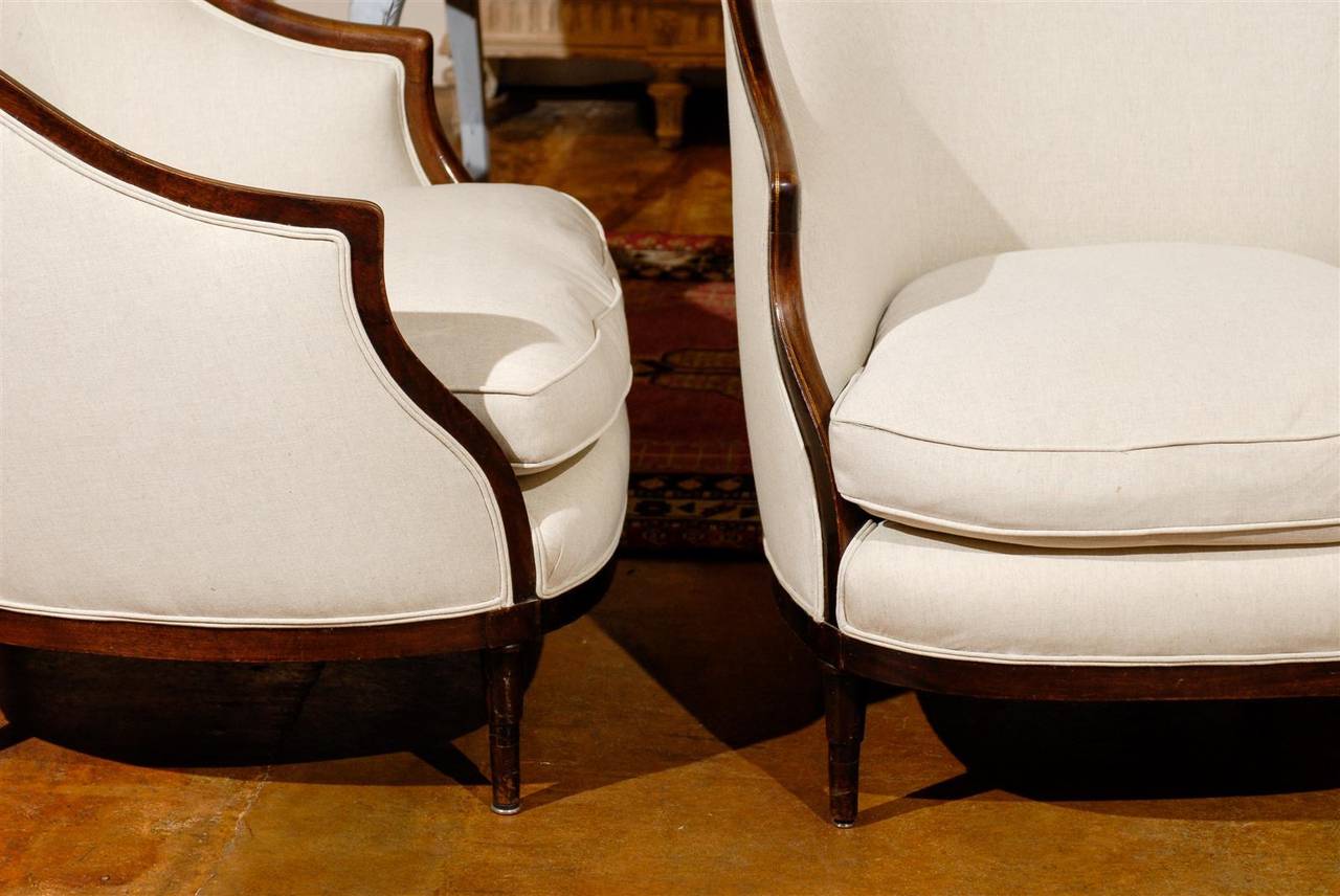 Pair of French Bergere Chairs 7
