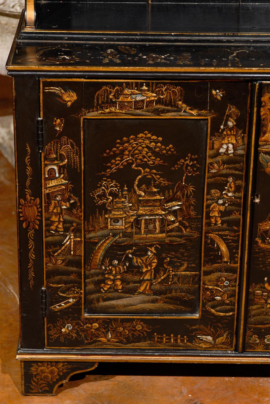 English Chinoiserie Cabinet 2