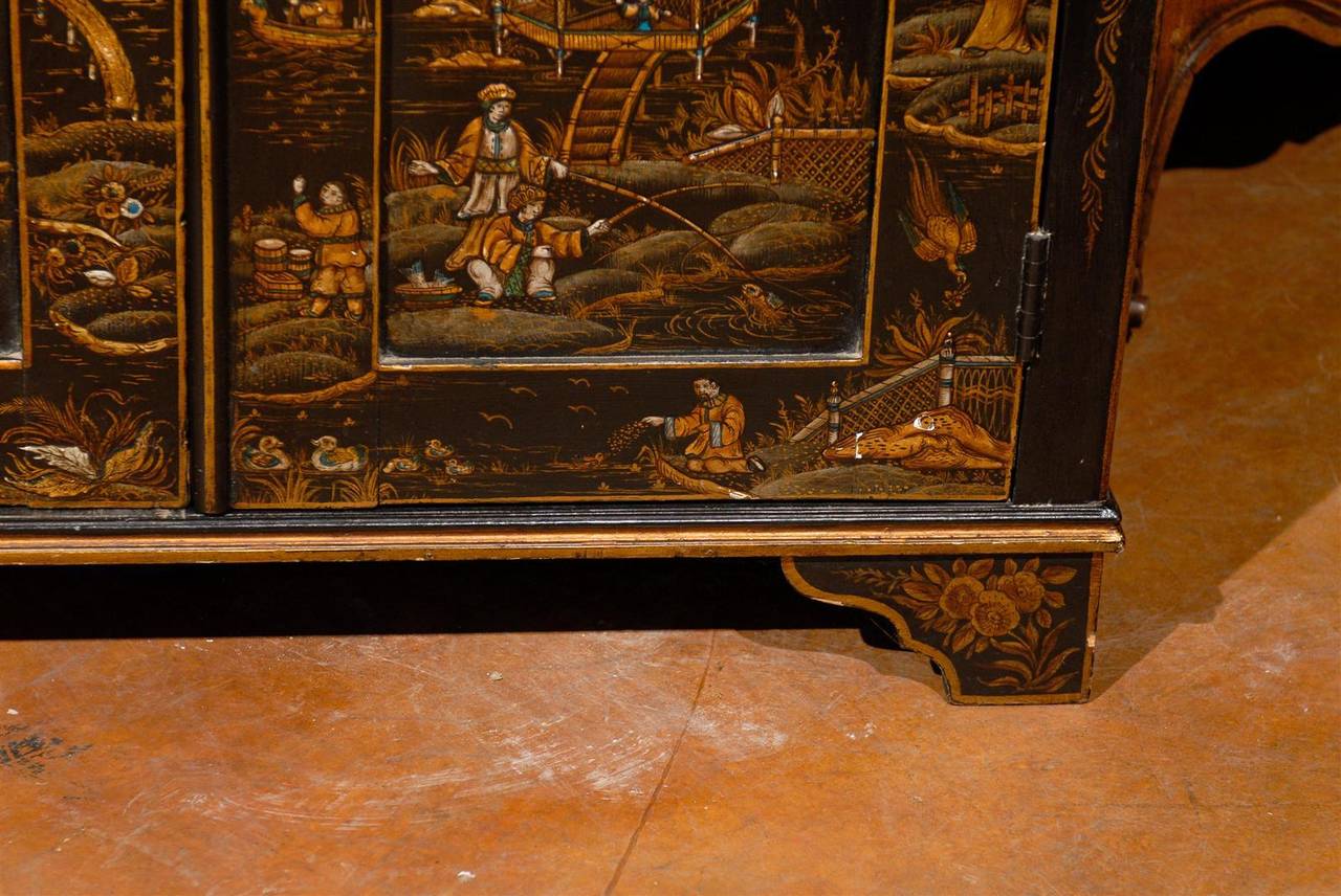 English Chinoiserie Cabinet 5