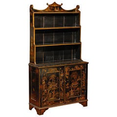 English Chinoiserie Cabinet