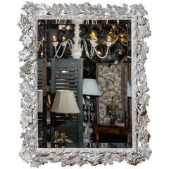 French Painted Mirror