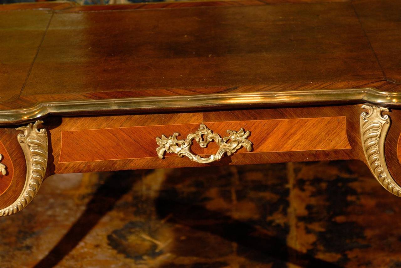 French Marquetry Desk 4