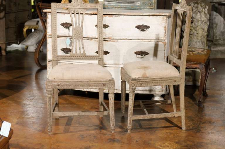 Pair of Swedish Side Chairs 5