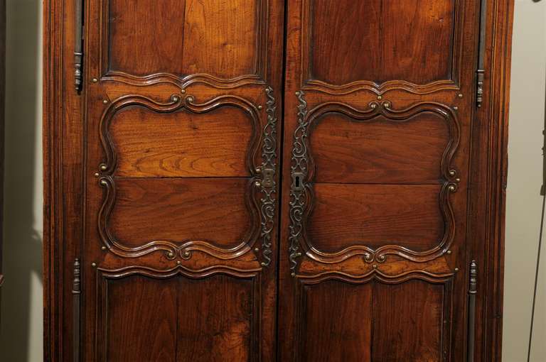 Early 19th Century French Oak Armoire 2