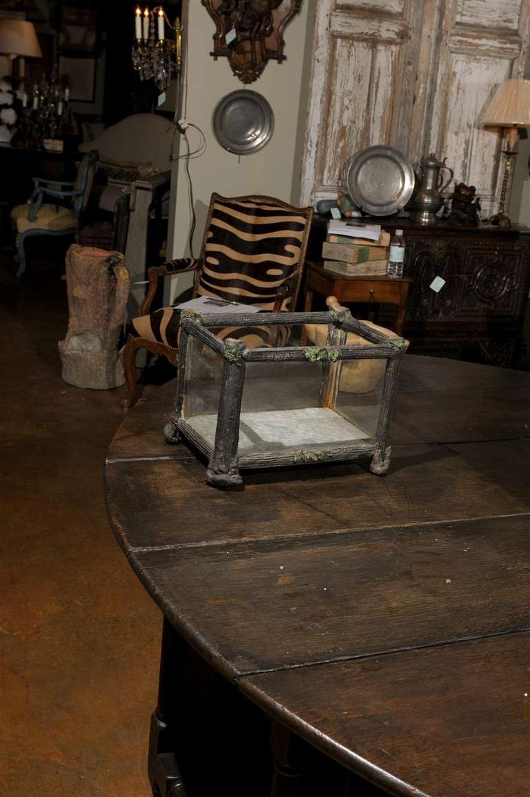 antique terrarium