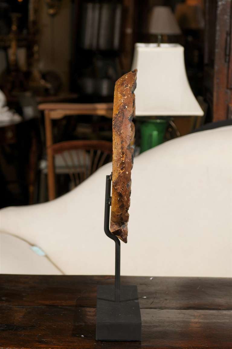 French Wood Shell Fragment on Stand For Sale 4