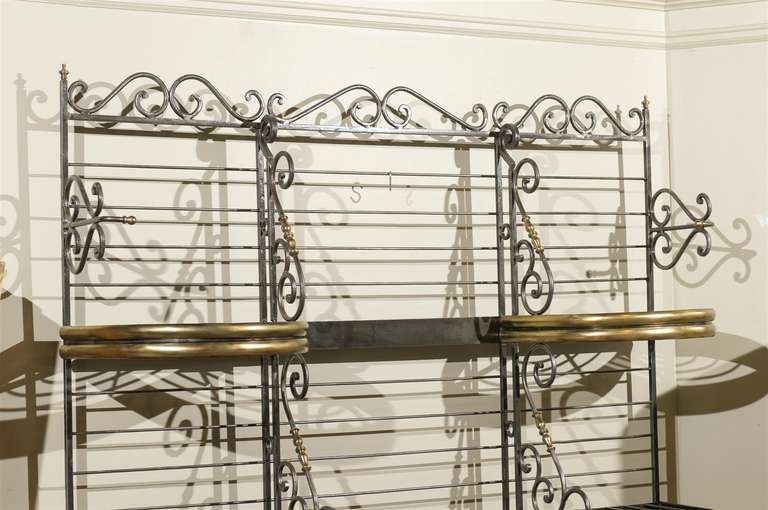 elegant bakers rack