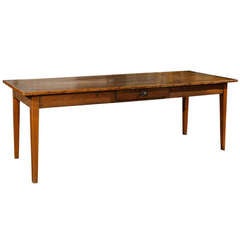 French Pine, Elm and Chestnut Farmhouse Table