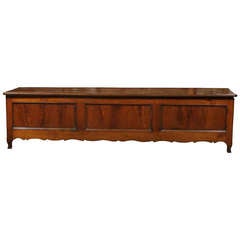 French Provincial 18th Century Fruitwood Coffer